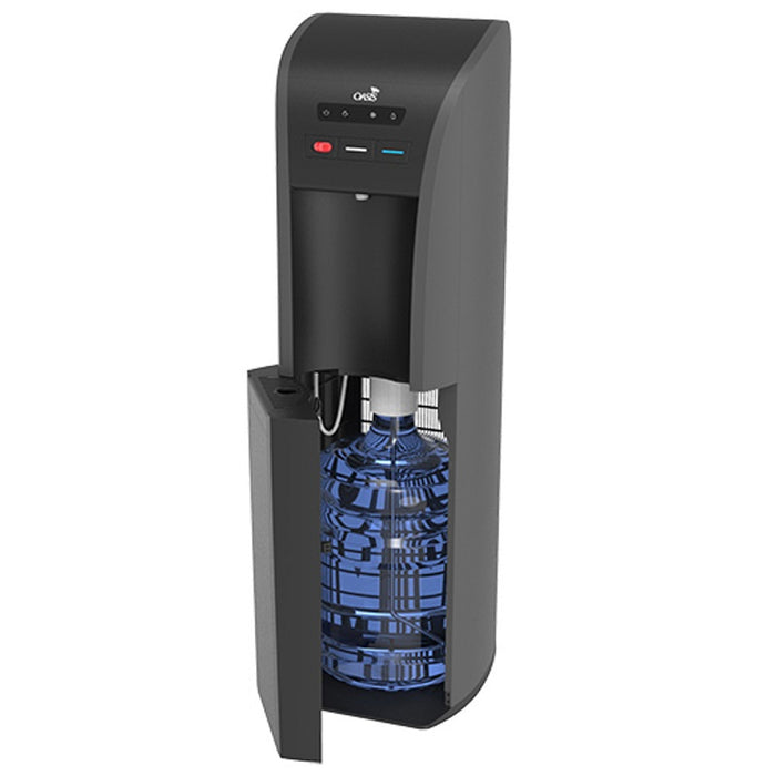 Water Dispenser-Aquarius Tri-Temp, Bottom Loading, Black