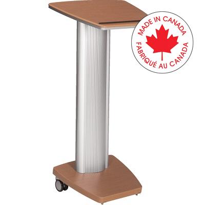 Lectern-Bungee 22"W X 17"D X 44"H, Winter Cherry
