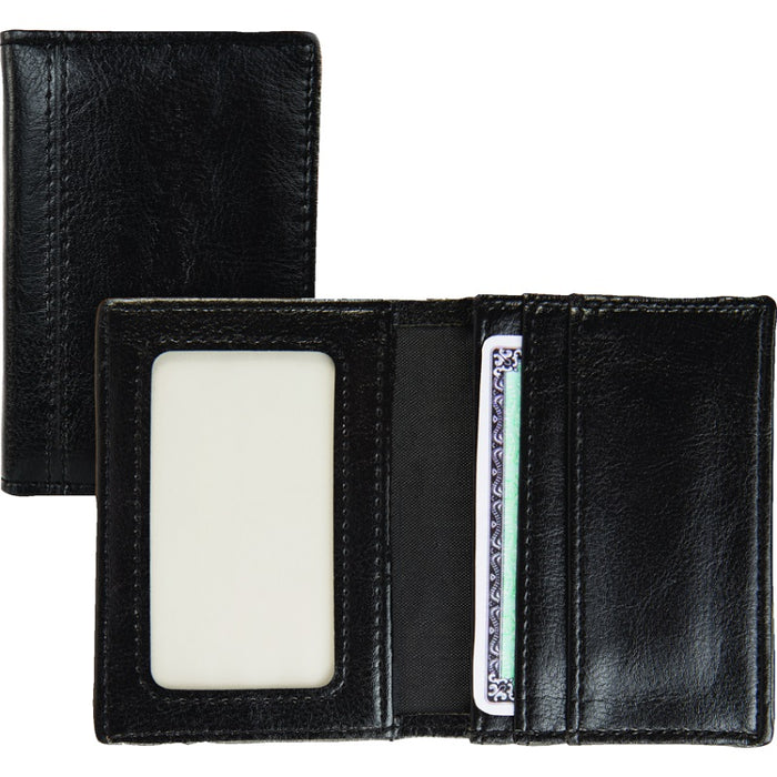 Business Card Holder-2.75 X 4 Holds 20 Cards, Black