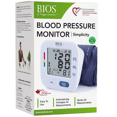 Blood Pressure Monitor, Simplicity