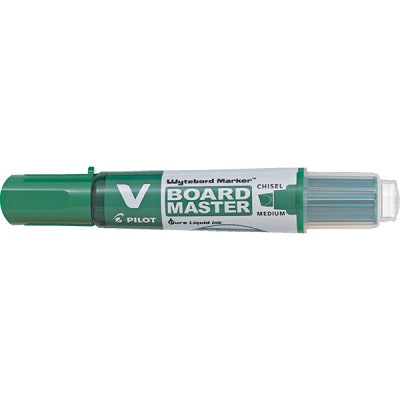 Marker-Dry Erase, V Board Master, Chisel Green 10/Bx