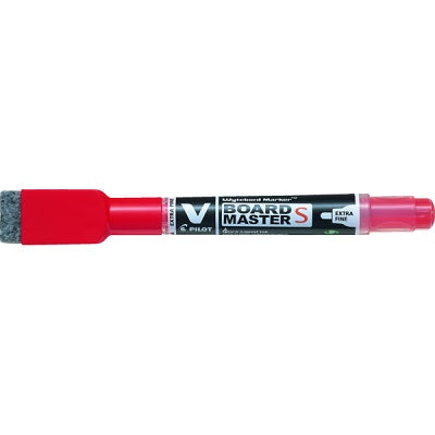 Marker-Dry Erase, V Board Master, Extra Fine Red