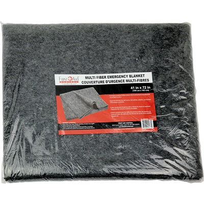 Blanket-First Aid Central Multi Fiber 41" X 72", Grey