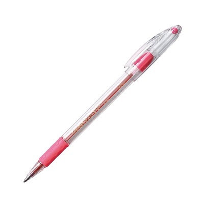 Pen-Stick, R.S.V.P. Ballpoint Fine, Pink 12/Bx