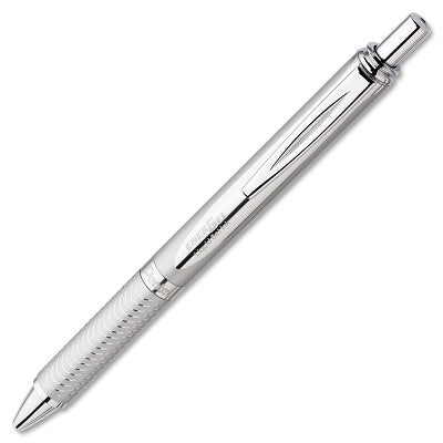 Pen-Retractable, Energel Rt Gel Roller, 0.7Mm Silver