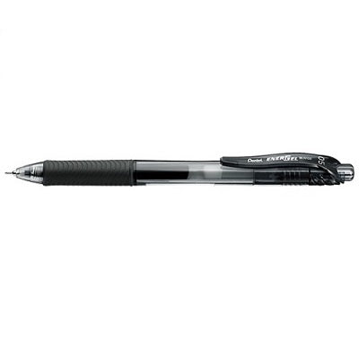 Pen-Retractable, Energel X Gel  Roller, 0.5Mm Black 12/Bx