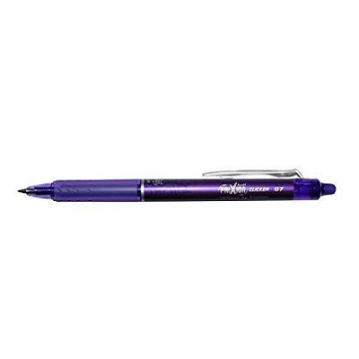 Pen-Retractable Frixion Clicker Erasable Gel 0.7Mm Purple
