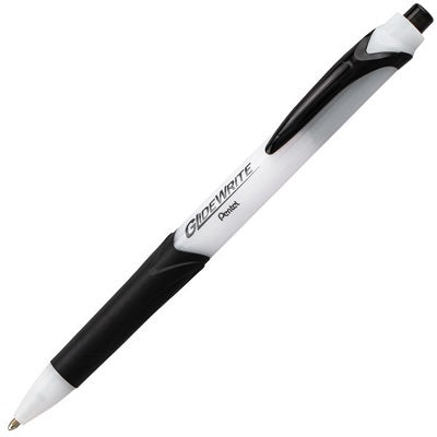 Pen-Retractable, Glidewrite Ballpoint, 1.0Mm Black 12/Bx