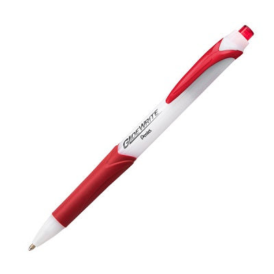 Pen-Retractable, Glidewrite Ballpoint, 1.0Mm Red 12/Bx