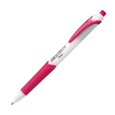 Pen-Retractable, Glidewrite Ballpoint,1.0Mm Pink 12/Bx