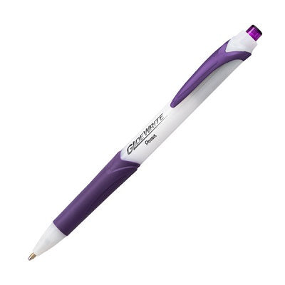 Pen-Retractable, Glidewrite Ballpoint, 1.0Mm Violet 12/Bx