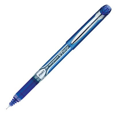 Pen-Roller, Hi-Tecpoint Grip Liquid Ink, 0.7Mm Blue