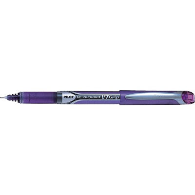 Pen-Roller, Hi-Tecpoint Grip Liquid Ink, 0.7Mm Purple