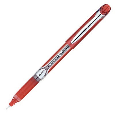 Pen-Roller, Hi-Tecpoint Grip Liquid Ink, 0.7Mm Red