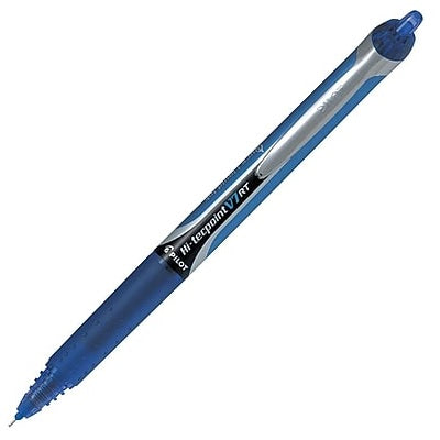 Pen-Retractable, Hi-Tecpoint Rt Roller, 0.7Mm Blue
