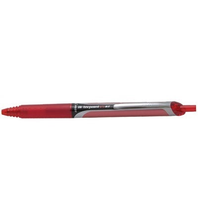 Pen-Retractable, Hi-Tecpoint Rt Roller, 0.7Mm Red