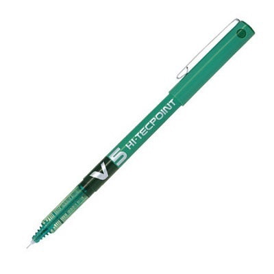 Pen-Roller, Hi-Tecpoint Liquid Ink, 0.5Mm Green