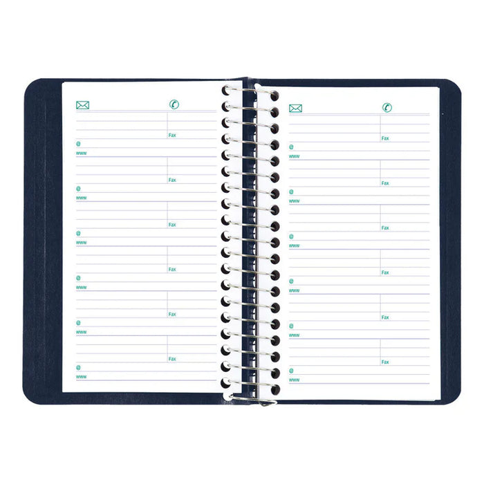 Planner-Daily, Wire 6X3-1/2 Blue, Bilingual 2027 (C1501.82BT-27)
