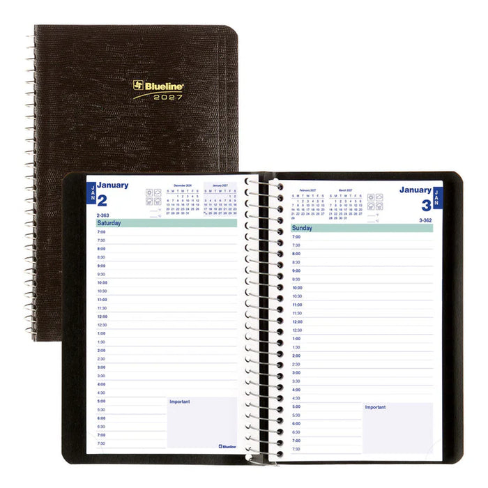 Essential Daily Appointment Book, 2027, English (C1504.81T-27)