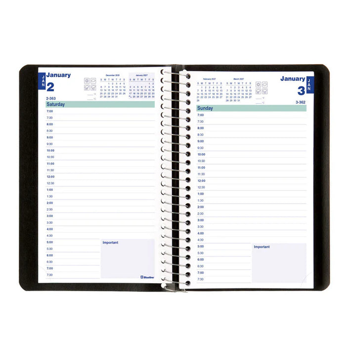 Essential Daily Appointment Book, 2027, English (C1504.81T-27)