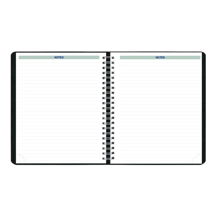 Planner-Weekly, Wire 8X6-1/2 Black, Bilingual  2027 (C1510.81BT-27)