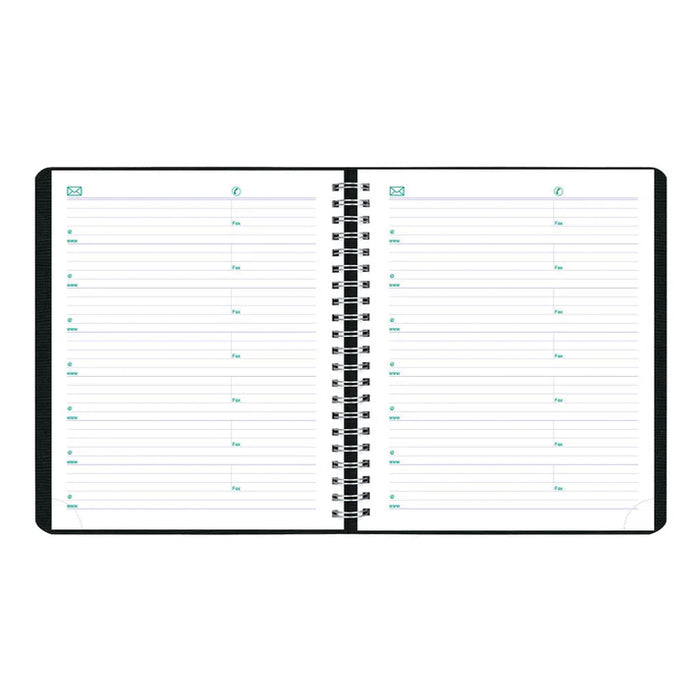 Planner-Weekly, Wire 8X6-1/2 Black, Bilingual  2027 (C1510.81BT-27)