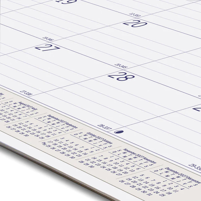 Calendar Pad-Desk, Monthly Duraglobe 22X17 Bilingual  2027 (C177227B-27)