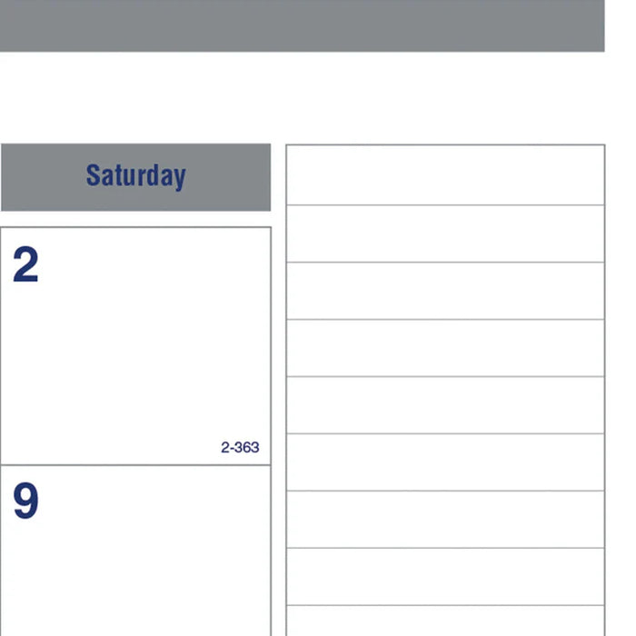 Monthly Desk Pad Calendar, Net Zero Carbon™, English, 2027 (C177847-27)