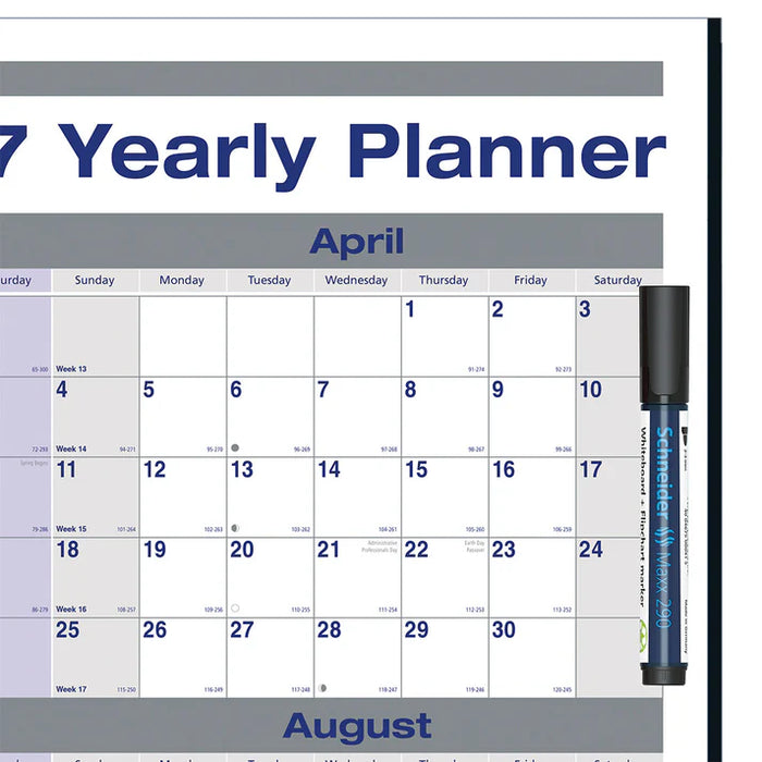 Planner-Wall, Yearly 24X36 Net Zero Carbon Laminated 2027 (C177868-27)