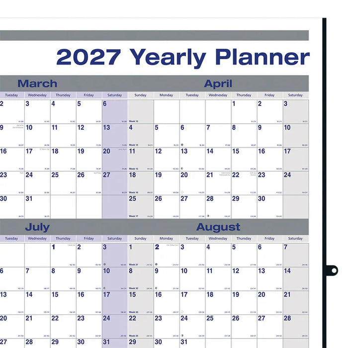 Planner-Wall, Yearly 24X36 Net Zero Carbon Laminated 2027 (C177868-27)