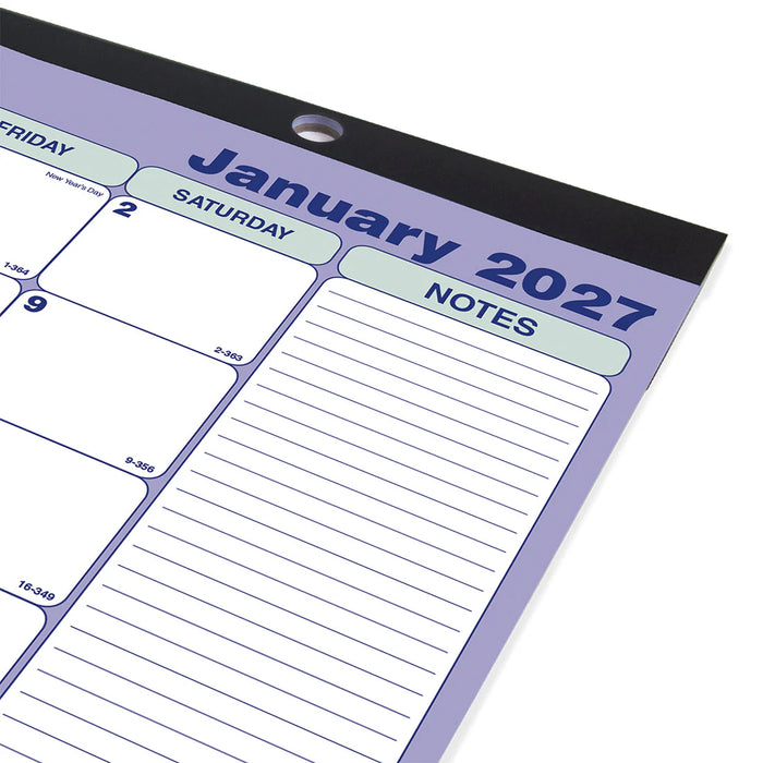 Monthly Desk Pad Calendar, English, 2027 (C181700-27)