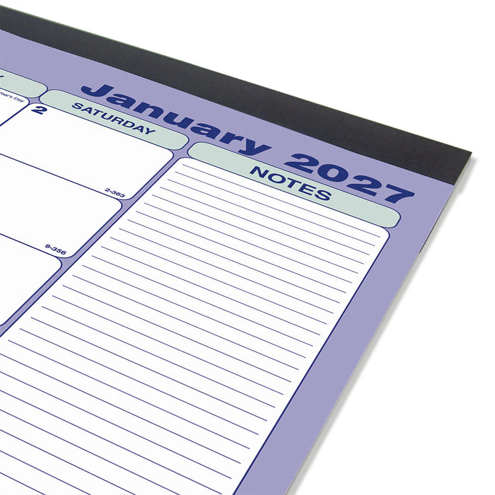 Calendar Pad-Desk Magnetic Monthly 17-3/4X10-7/8, Eng. 2027 (C181700A-27)