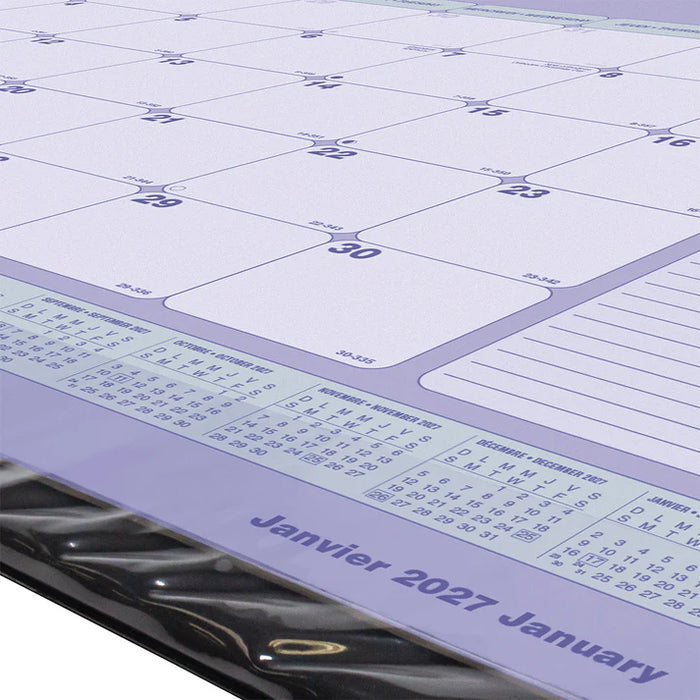 Calendar Pad/Holder-Desk Monthly 24-14X19-1/4 English  2027 (C191924B-27)