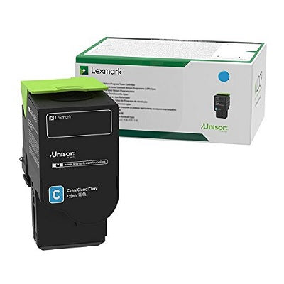 Laser Toner-Lexmark Cyan, High Yield, Return Program