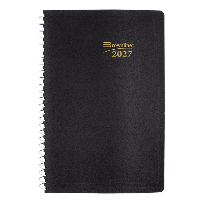 Planner-Daily, Wire 8X5 Black,English 2027 (C2504.81T-27)