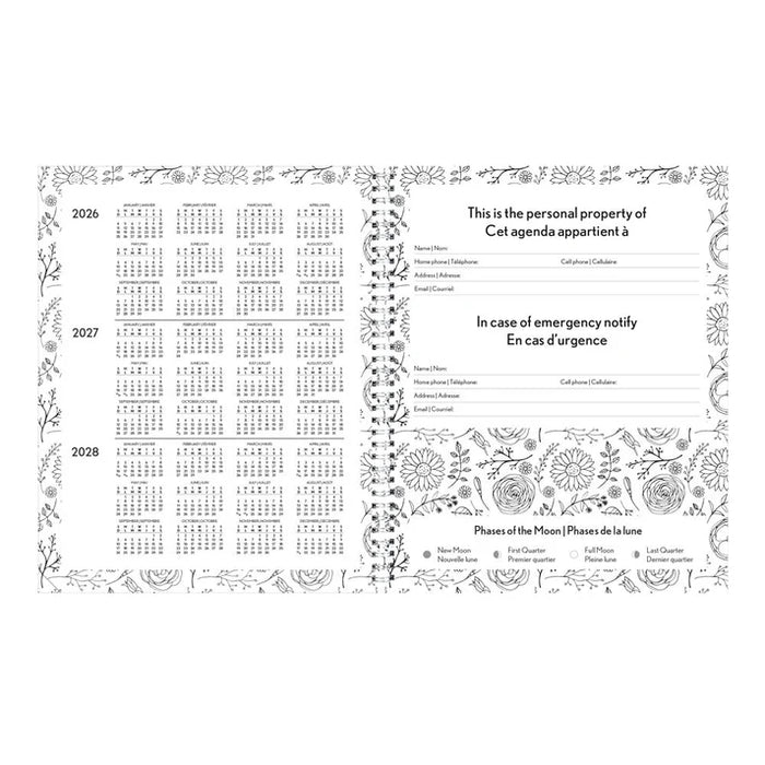 Planner-Weekly/Monthly 11X8-1/2 Doodleplan 2027 (C2911B.01-27)