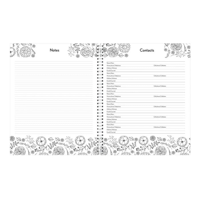 Planner-Weekly/Monthly 11X8-1/2 Doodleplan 2027 (C2911B.01-27)