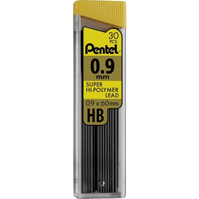 Leads-Hi-Polymer Super .9Mm Hb, 30 Leads
