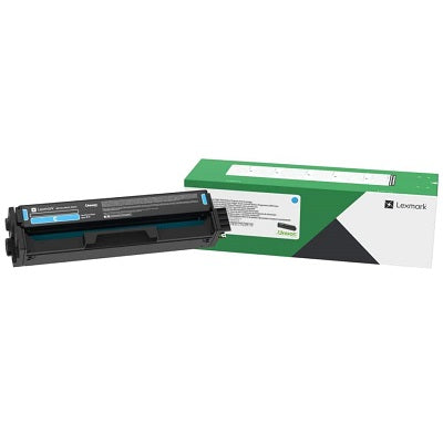 Laser Toner-Lexmark Cyan High Yield, Return
