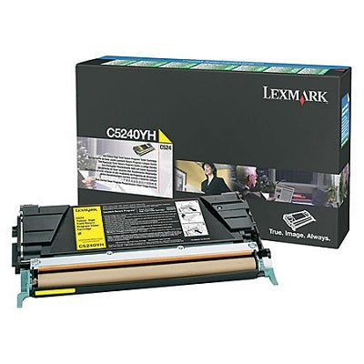 Laser Toner-Lexmark Yellow High Yield, Return