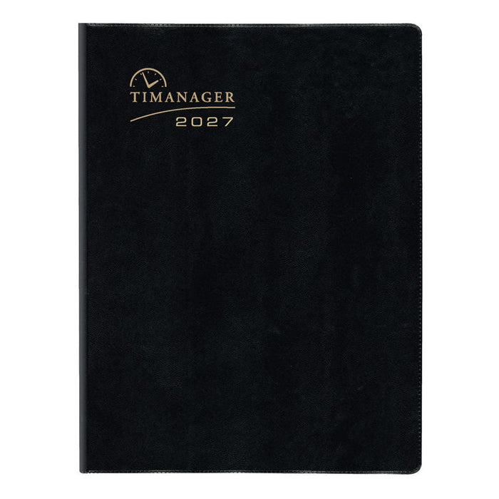 Planner-Weekly/Monthly 10-1/4X7-5/8 Black, English 2027 (C5900.81-27)