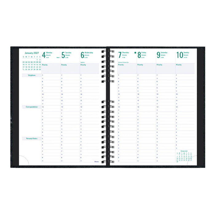 Timanager® Weekly/Monthly Appointment Book, 2027, English, 13 Months (C5930C.81-27)