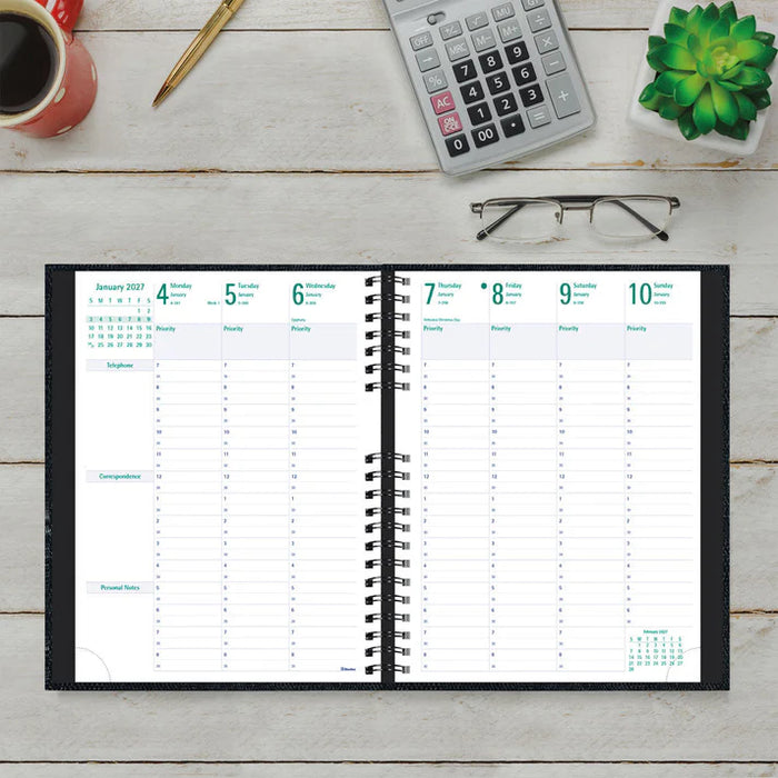 Timanager® Weekly/Monthly Appointment Book, 2027, English, 13 Months (C5930C.81-27)