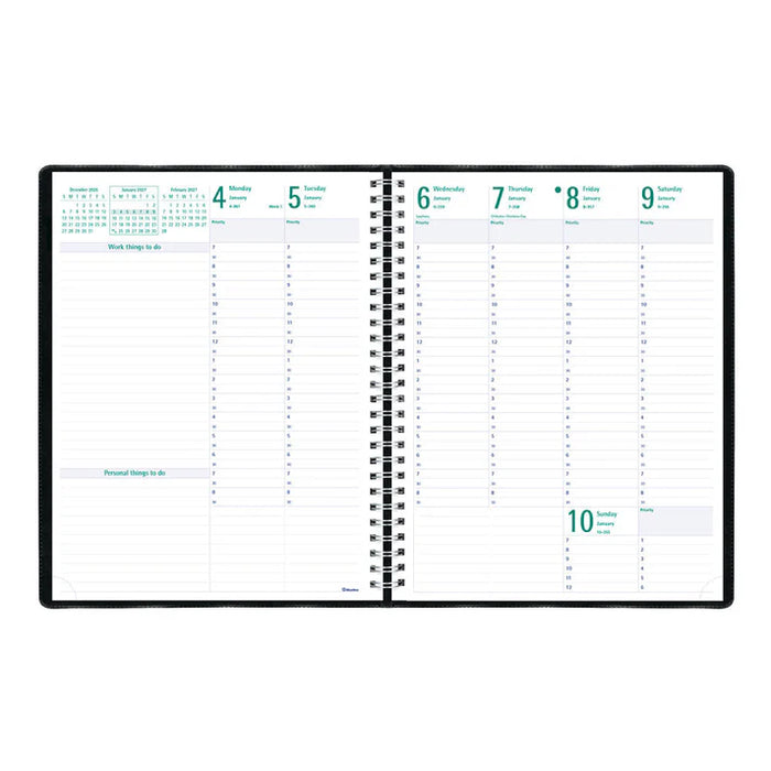 Timanager® Weekly/Monthly Appointment Book, 2027, English, 13 Months (C5940.81T-27)