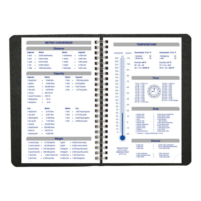 Net Zero Carbon™ Weekly Appointment Book, 2027, Bilingual (C815.81BT-27)