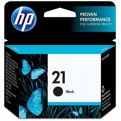 Inkjet Cartridge-Hp #21 Black