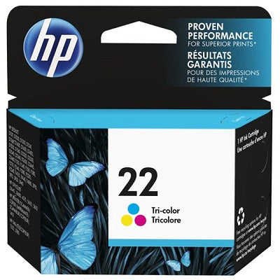 Inkjet Cartridge-Hp #22 Colour