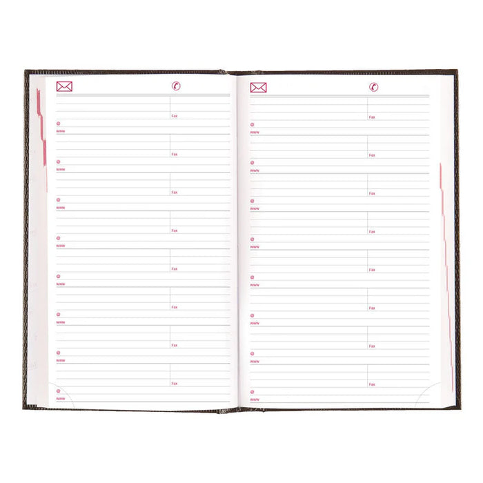 Traditional Daily/Monthly Appointment Book, 2027, English, Black (CB634.BLK-27)