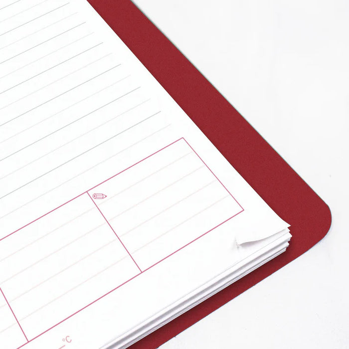 Essential Daily/Monthly Appointment Book, 2027, English RED (CB634W.RED-27)