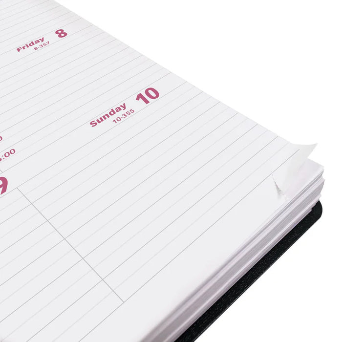 Essential Weekly Appointment Book, 2027, English, Black (CB75.BLK-27)